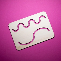 Křivky - grafomotorická šablona