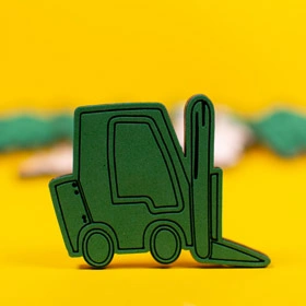 Vysokozdvižný vozík - pěnové razítko