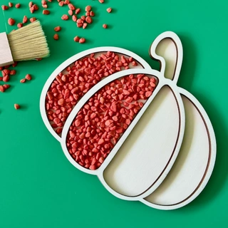 Dýně - tác pro smyslové hraní