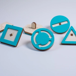 Dopravní značky - pěnová razítka - 6 ks a 15 ks