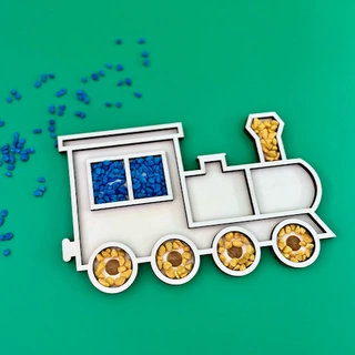 Lokomotiva - tác pro smyslové hraní