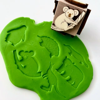 Austrálie - obtiskávací kostka