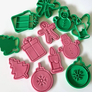 Vánoce - vykrajovátka - sada 6 ks