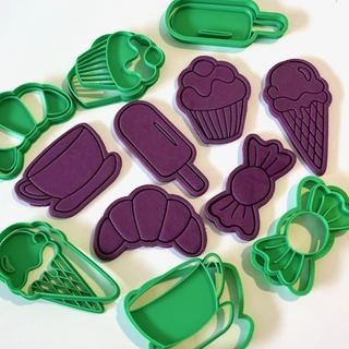 Cukrárna - vykrajovátka - sada 6 ks