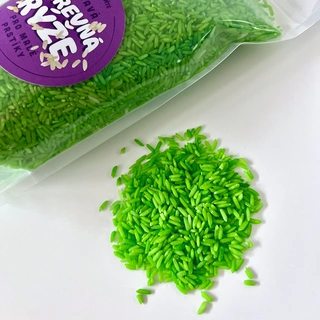 Barevná rýže - zelená 500g 