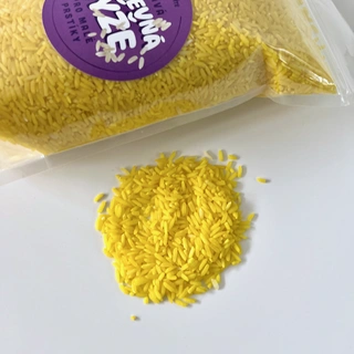 Barevná rýže - žlutá 500g