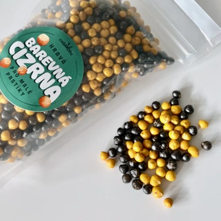 Barevná cizrna metalická - včelí mix 500g 