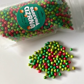 Barevná cizrna metalická - jarní mix 500g 