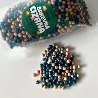 Barevná cizrna metalická - zimní mix 500g 