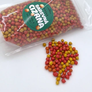 Barevná cizrna metalická - sluneční mix 500g 