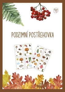 Podzimní postřehovka - digitální materiál