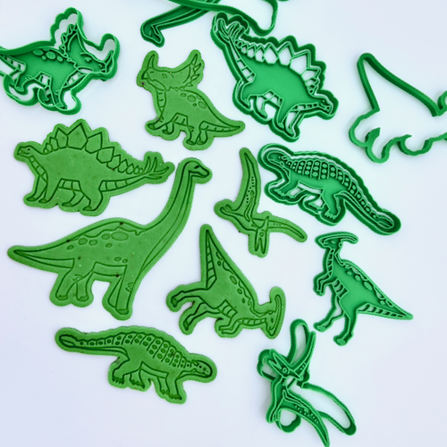 Dinosauři - vykrajovátka - sada 6 ks