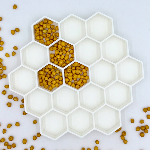 Včelí plástev - tác pro mokré smyslové hraní