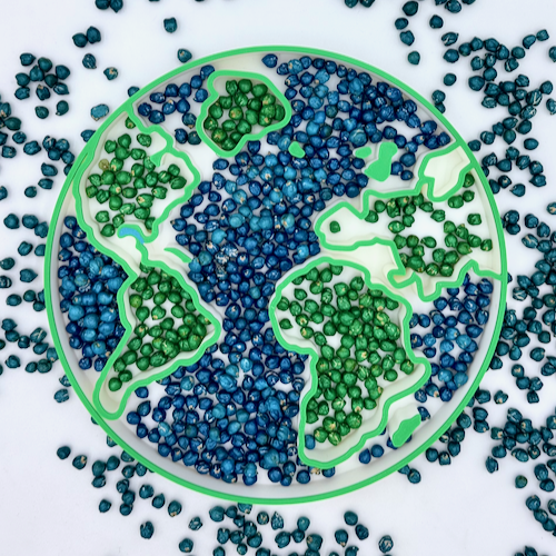 Země - tác pro mokré smyslové hraní