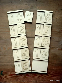 Seguinovy tabulky 10 - tiskací číslice