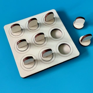 Rozeznávání barev 3 x 3 - vkládačka