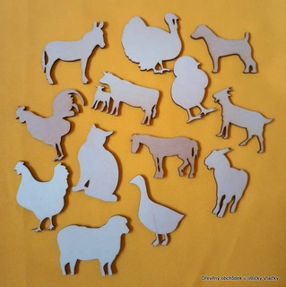 Hospodářská zvířata - sada 13 ks