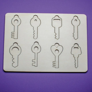 Klíče - vkládačka