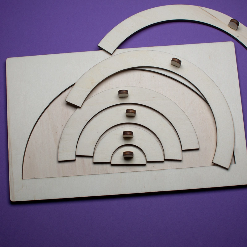 Vkládačka DUHA - s úchyty