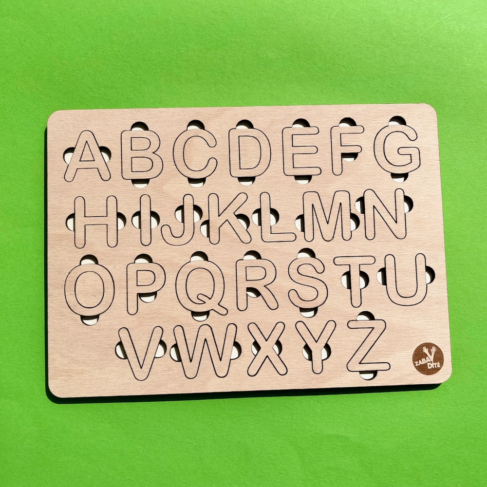 Abeceda - vkládačka