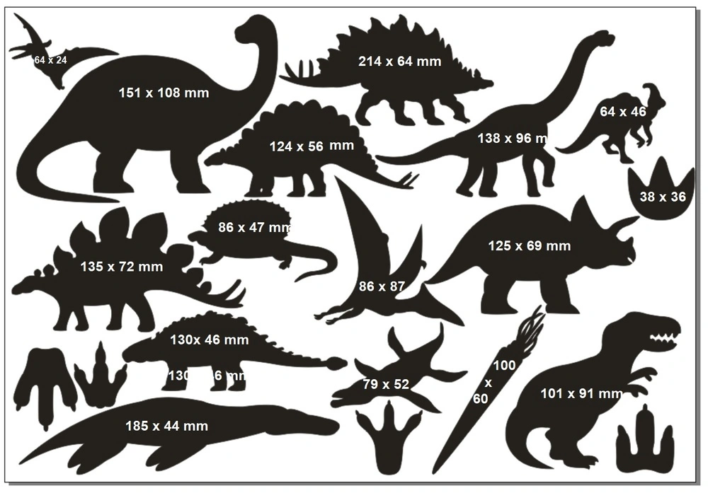 Dinosauři - sada 20 ks