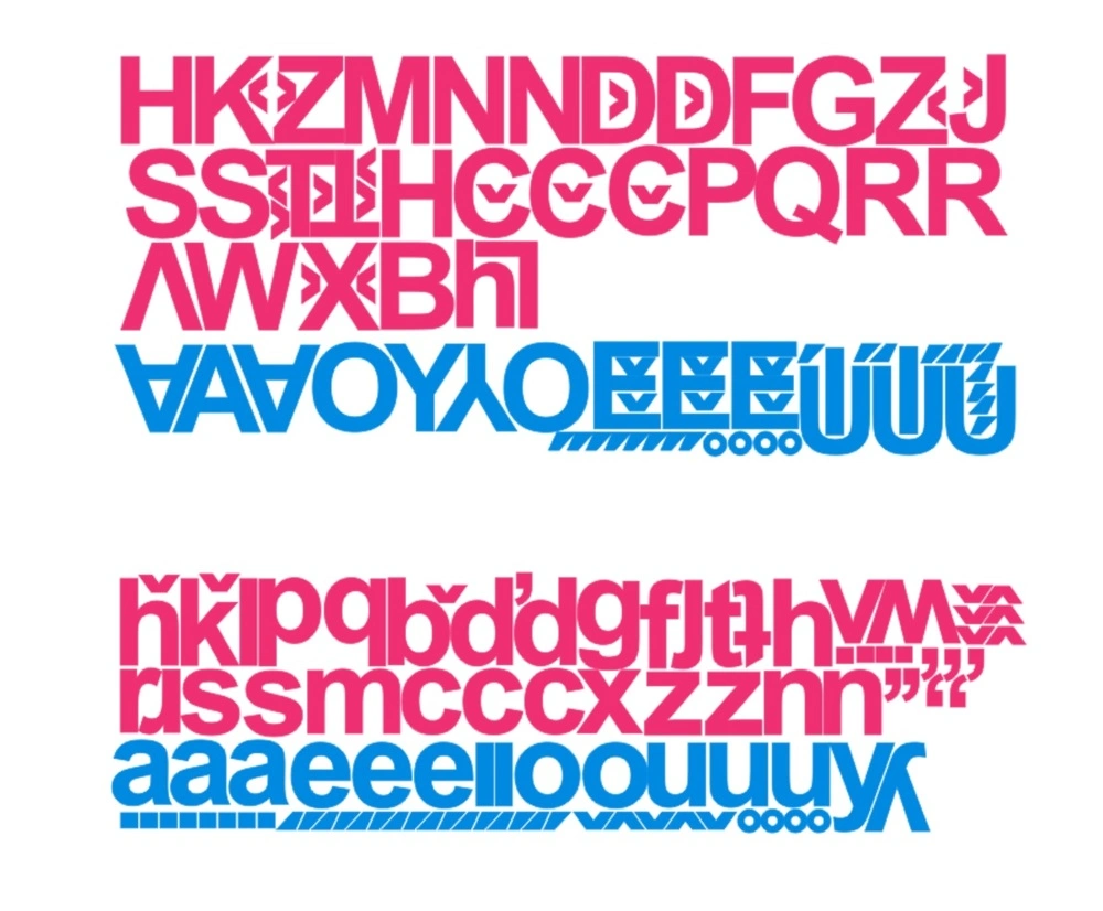 Malá tiskací písmena - základní sada barevná