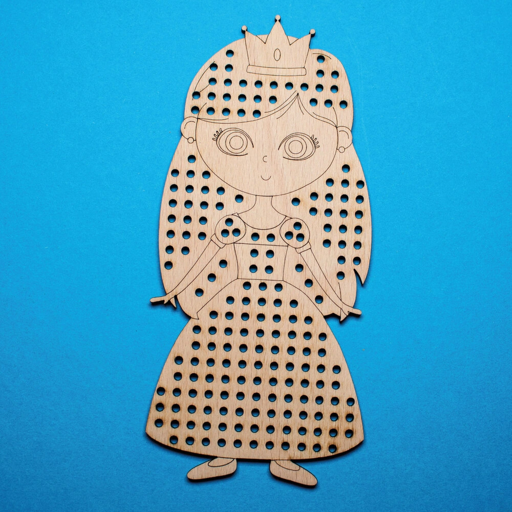 Princezna - vyšívací deska