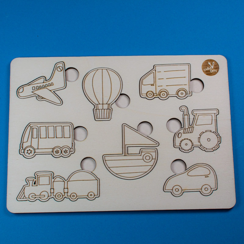 Dopravní prostředky - vkládačka