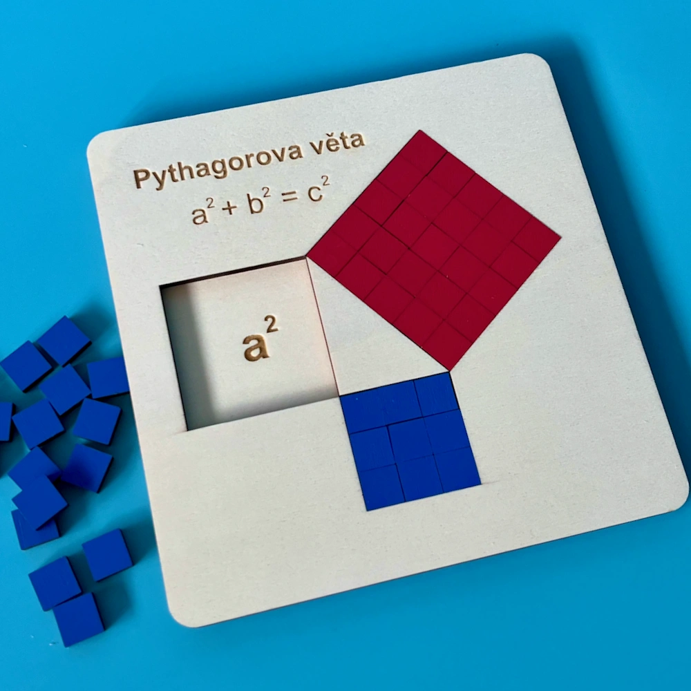 Pythagorova věta - vkládačka
