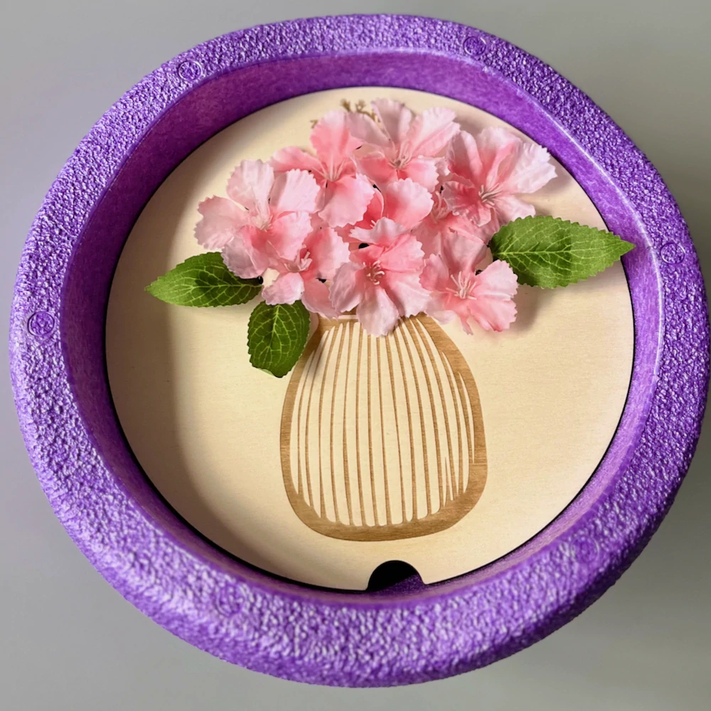 Vkládací deska do balančního kamene - Váza