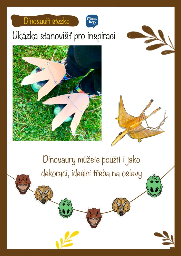 Dinosauří stezka - digitální materiál