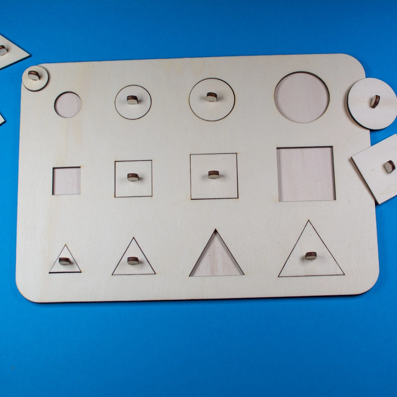 Geometrické tvary - vkládačka