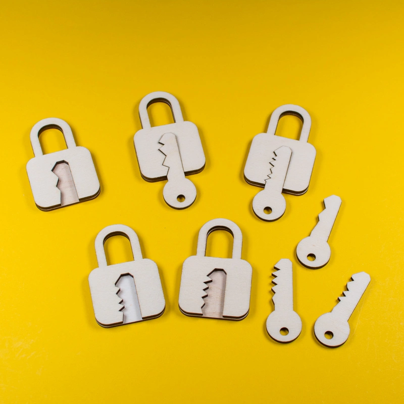 Zámky s klíči - vkládačka