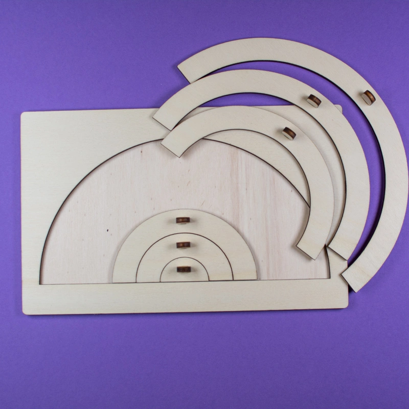 Vkládačka DUHA - s úchyty