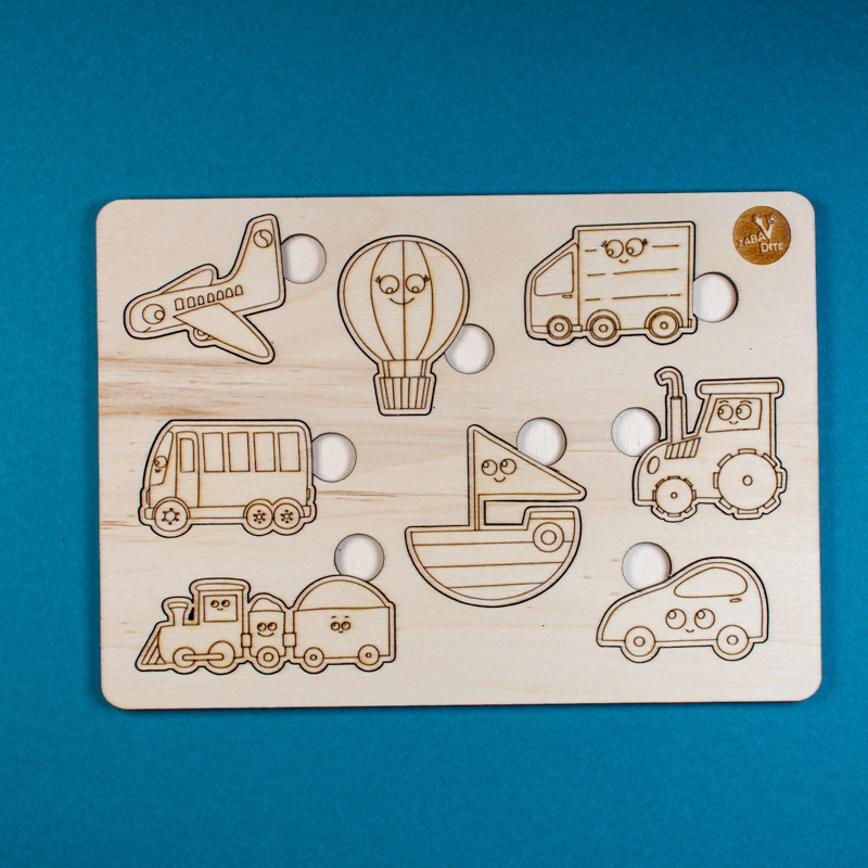 Dopravní prostředky - vkládačka