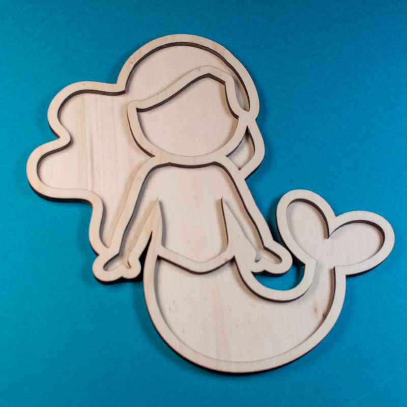 Mořská panna - tác pro smyslové hraní