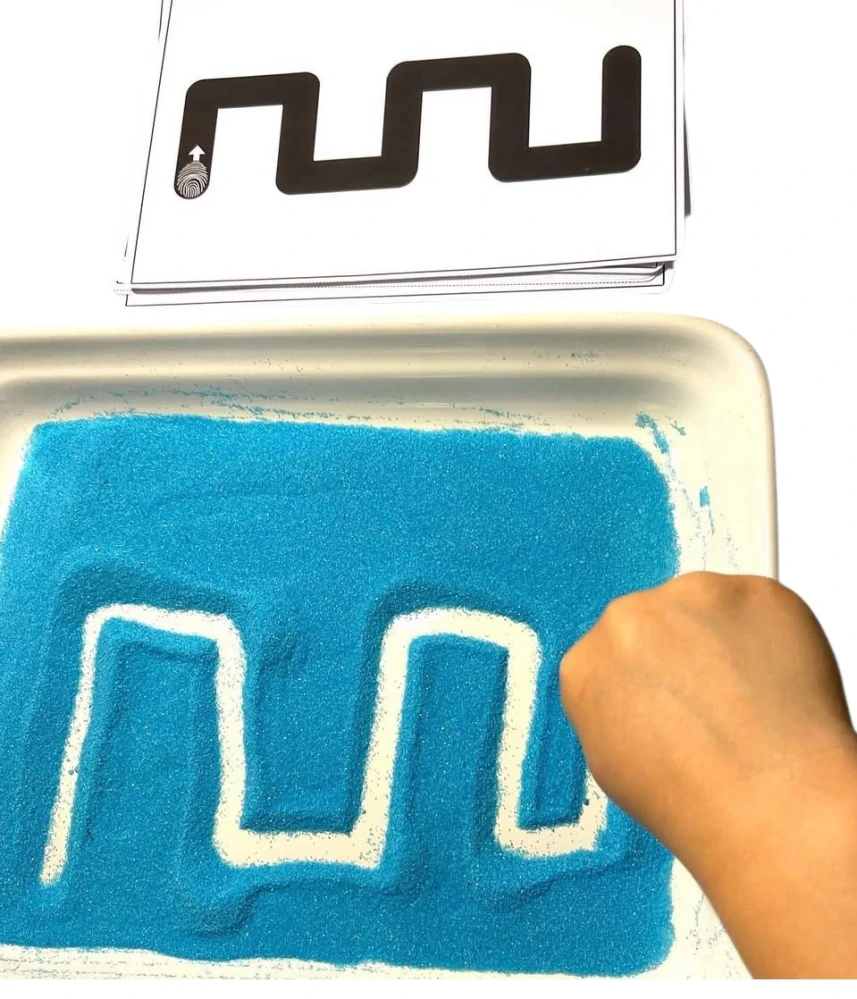 Pískovnicové šablony - digitální materiál
