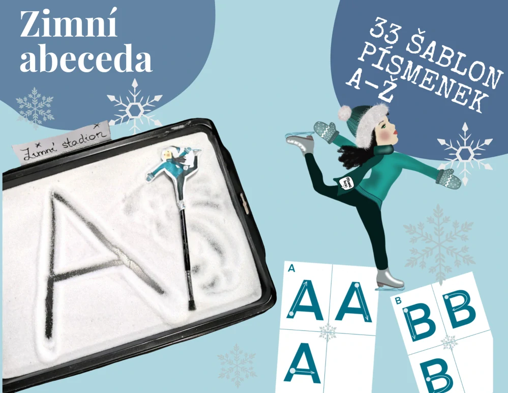 Zimní abeceda - digitální materiál