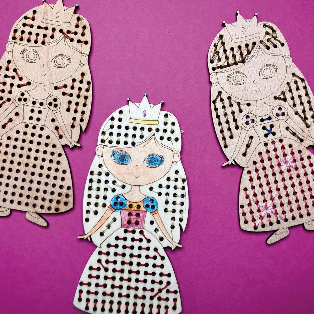 Princezna - vyšívací deska