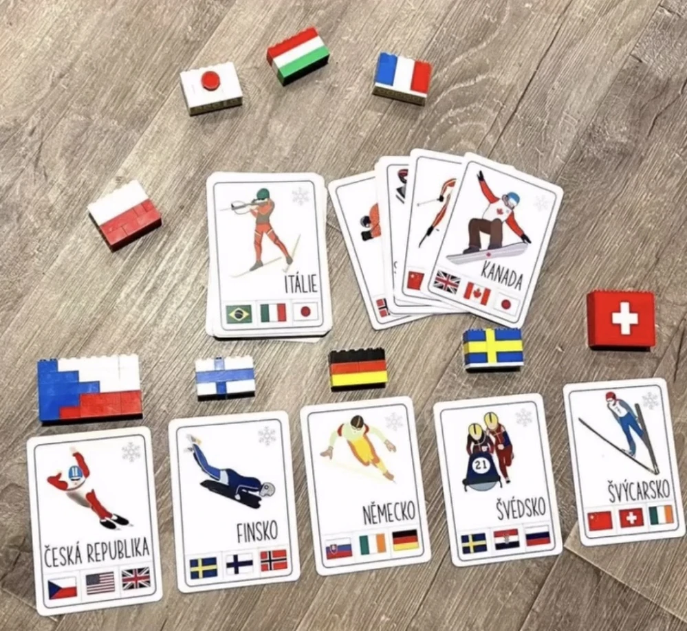 Zimní hry - digitální materiál