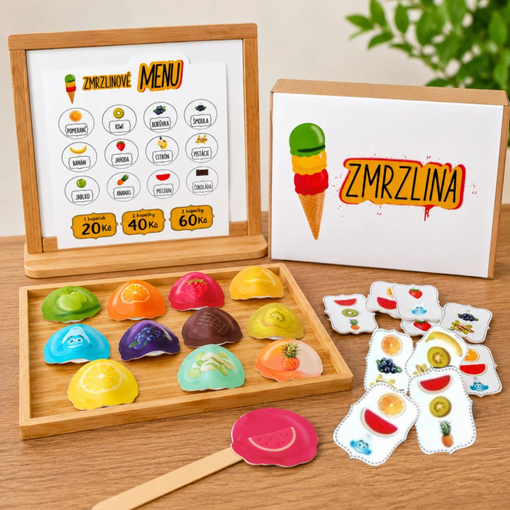Zmrzlinohraní - digitální materiál
