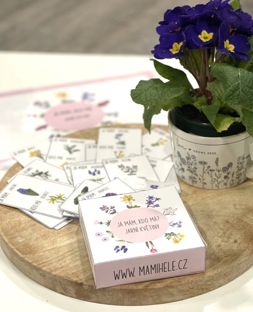 Já mám, kdo má - Jarní kvítí - digitální materiál