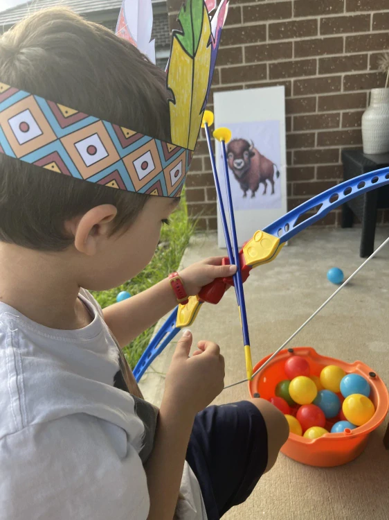 Indiánská bojovka - digitální materiál