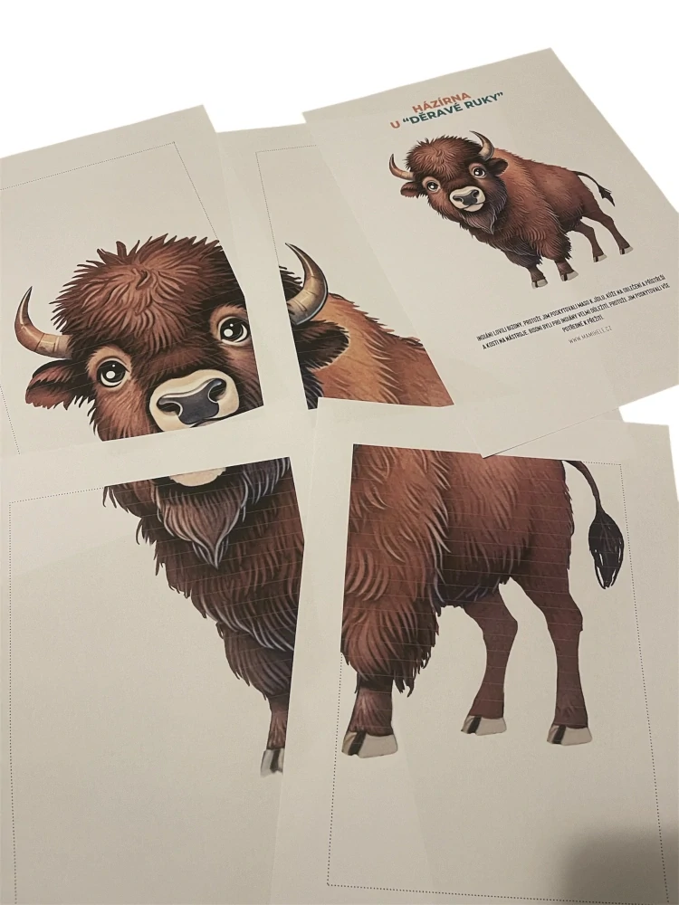 Indiánská bojovka - digitální materiál