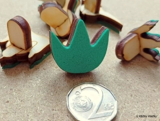 Pěnové razítko - DINOSAURUŘÍ MINI STOPA 1