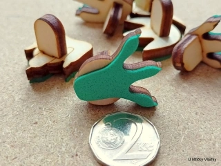 Pěnové razítko - DINOSAURUŘÍ MINI STOPA 2