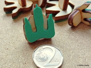Pěnové razítko - DINOSAURUŘÍ MINI STOPA 3