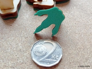 Pěnové razítko - DINOSAURUŘÍ MINI STOPA 5