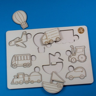 Dopravní prostředky - vkládačka