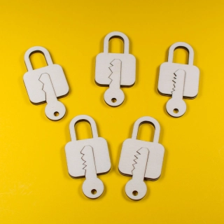 Zámky s klíči - vkládačka